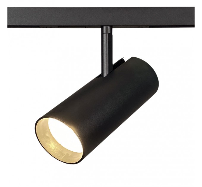 LED прожектор за шина KATANA SKY DC48V 18W 4000K 1100lm 36° Ø65х156mm алуминий черен Lightex