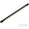 LED линейно тяло за шина KATANA LINE DC48V 24W 3000K 720lm 1010x15x17mm алуминий черен Lightex