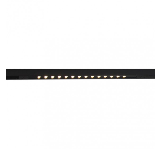 LED линейно тяло за шина KATANA GRILLE DC48V 8W 4000K 500lm 30° 410x15x17mm алуминий черен Lightex