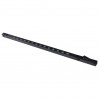 LED линейно тяло за шина KATANA GRILLE DC48V 8W 3000K 500lm 30° 410x15x17mm алуминий черен Lightex