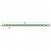 LED линейно тяло за шина KATANA GRILLE DC48V 16W 4000K 1000lm 30° 710x15x17mm алуминий черен Lightex