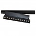 LED прожектор за шина KATANA LEE DC48V 12W 4000K 600lm 24° 220x23x87mm алуминий черен Lightex