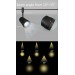 LED прожектор за система IMAGINARIUM HAWK DC48V 10W 3000K 450-600lm 10°-55° Ø55x115mm алуминий черен Lightex