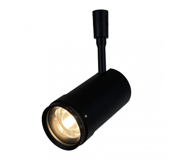 LED прожектор за система IMAGINARIUM HAWK DC48V 10W 3000K 450-600lm 10°-55° Ø55x115mm алуминий черен Lightex