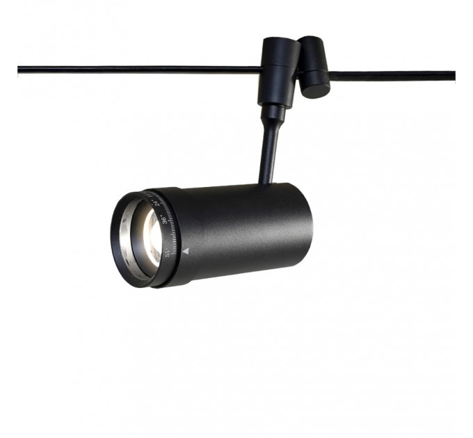 LED прожектор за система IMAGINARIUM HAWK DC48V 10W 3000K 450-600lm 10°-55° Ø55x115mm алуминий черен Lightex