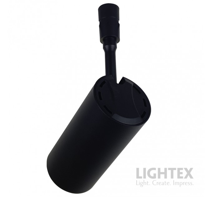 LED прожектор за система IMAGINARIUM SKY DC48V 7W 3000K 420lm 36° Ø45x100mm алуминий черен Lightex