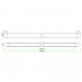 LED линейно тяло за система IMAGINARIUM LINE DC48V 90W 4000K 2700lm 2003.5x23x42.8mm черен Lightex