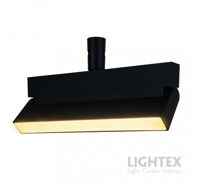 LED прожектор за система IMAGINARIUM REMY DC48V 12W 3000K 350lm 231x23x87mm алуминий черен Lightex