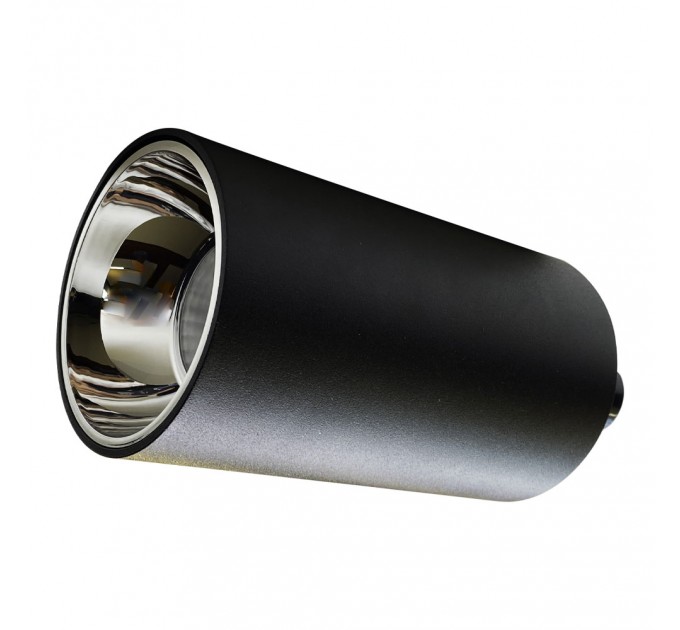 LED прожектор за система IMAGINARIUM COLE DC48V 6W 3000K 330lm 30° Ø55x142mm алуминий черен със сребърен рефлектор Lightex