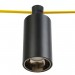 LED прожектор за система IMAGINARIUM COLE DC48V 6W 4000K 330lm 30° Ø55x142mm алуминий черен с черен рефлектор Lightex