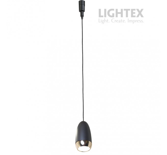 LED пендел за система IMAGINARIUM MIRA DC48V 6W 3000K 300lm Ø60x120mm алуминий черен Lightex