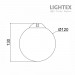 LED модул за система IMAGINARIUM ESTEL DC48V 4W 3000K 200lm Ø120x130mm алуминий и стъкло Lightex