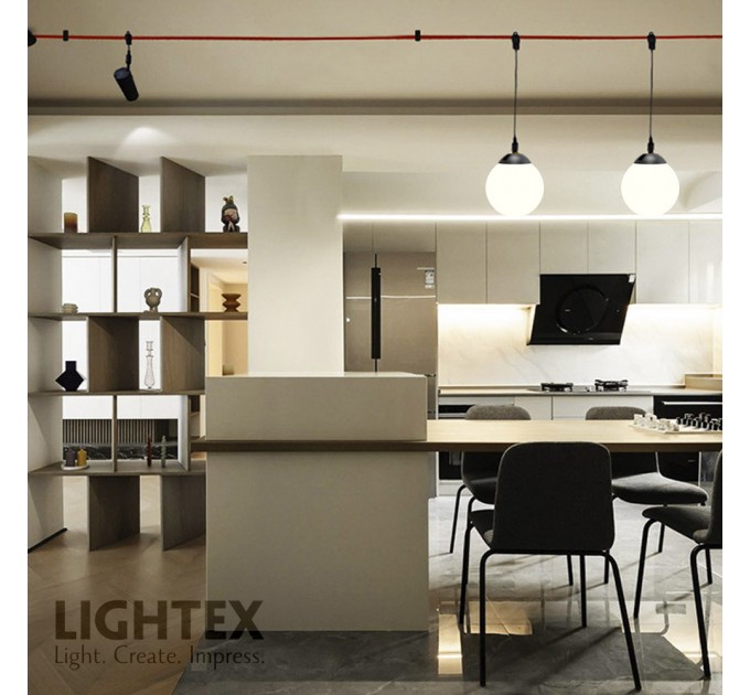 LED модул за система IMAGINARIUM ESTEL DC48V 4W 3000K 200lm Ø120x130mm алуминий и стъкло Lightex