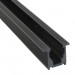 Шина за вграждане в гипсокартон KATANA 2000x33x27mm plastic черна Lightex