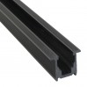 Шина за вграждане в гипсокартон KATANA 2000x33x27mm plastic черна Lightex