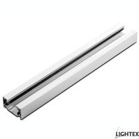 Монофазна шина със захранване за релсов монтаж бяла 1m 41.4х18 Lightex