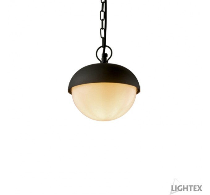 Градинско тяло DUBLIN висящо 1xЕ27 IP54 мат.черно  200x800mm Lightex