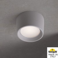 Луна за открит монтаж LIVIA 160 сива GX53 LED 7W 3000K/4000K/6500K 800lm IP55 Ø160 Fumagalli