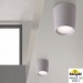 Луна за открит монтаж LIVIA 60 сива G9 LED 1.7W 4000K 170lm IP55 Fumagalli