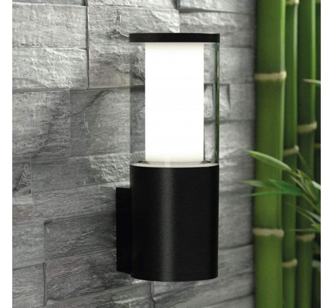 Аплик CARLO черен 1xGU10 LED 6W 2700K/4000K 615lm IP55 Fumagalli