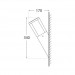 Аплик CARLO DECO сив 1xGU10 LED 6W 2700K/4000K 615lm IP55 Fumagalli