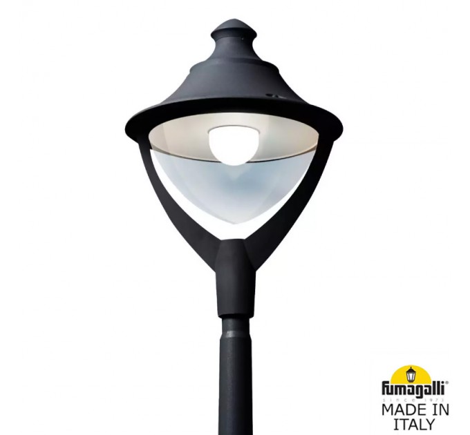 Осветително тяло BEPPE 400 черно 1xE27 LED 30W 3000/4000K 3500lm IP65 Fumagalli
