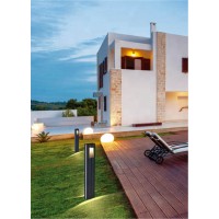 LED светещ стълб с дистанционно 2x3W 6500K+RGB 620lm IP65 димируем 1м Lightex