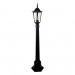 Градински стълб TINO 1xE27 H1008mm черен мат алуминий IP44 Lightex