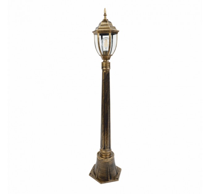 Градински стълб FIRENCE GB 1xE27 H1008mm IP44 алуминий Lightex