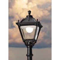 Осветително тяло TOBIA 1xE27 LED 30W CCT 3000K/4000K 3620lm черно IP55 Fumagalli