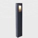LED светещ стълб с дистанционно 2x3W 6500K+RGB 620lm IP65 димируем 1м Lightex