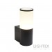 Фасаден осветител TORINO 1xGU10 IP54 Ø60х80xH160мм черен Lightex