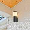 Фасаден осветител TORINO 1xGU10 IP54 Ø60х80xH160мм черен Lightex