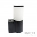 Фасаден осветител TORINO 1xGU10 IP54 Ø60х80xH160мм черен Lightex