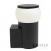 Фасаден осветител GIN 1xE27 IP54 H160mm черен Lightex