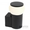 Фасаден осветител GIN 1xE27 IP54 H160mm черен Lightex
