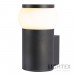 Фасаден осветител GIN 1xE27 IP54 H160mm черен Lightex