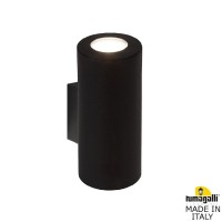 Фасаден осветител FRANCA 90 2L 2xGU10 LED 7W 2700-4000K 700lm IP55 черен Fumagalli