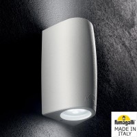 Фасаден осветител MARTA 90 2L GU10 LED 7W 4000K 700lm IP55 бял Fumagalli