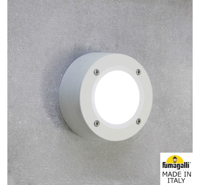 Фасаден осветител EXTRALETI 100 ROUND ST сив GX53 LED 3W 3000K/4000K/6500K 350lm IP66 Fumagalli