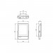 Philips LED прожектор BVP154 LED52/840 PSU 50W 5250lm VWB CE IP65 Ledinaire