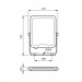 Philips LED прожектор BVP164 LED60/840 PSU 50W 5250lm SWB CE IP65 Ledinaire