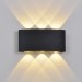LED фасаден осветител DAKOTA 6x1W 3000K 220V IP65 370lm черен 170x41x82 Lightex