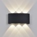 LED фасаден осветител DAKOTA 6x1W 4000K 220V IP65 370lm черен 170x41x82 Lightex