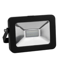 LED прожектор черен  SLIM 220V 10W IP65 WW 3000K 630lm Lightex