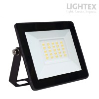 LED прожектор черен HERO 20W 4000K 1800lm 220V IP65 Lightex