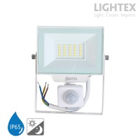 LED прожектор бял HERO със сензор 20W 6500K 1800lm 220V IP65 Lightex