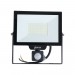LED прожектор черен HERO със сензор 50W 6500K 4500lm 220V IP65 Lightex