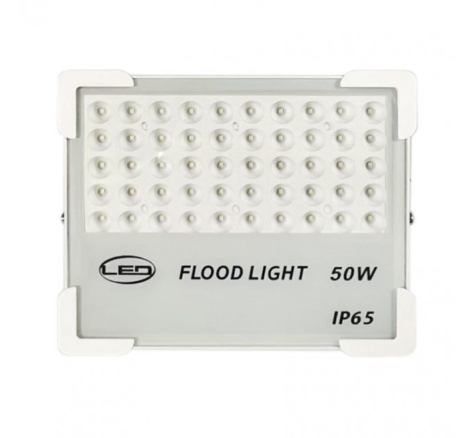 LED прожектор NAMI II 50W 5000K 4500lm IP65 220V бял Lightex