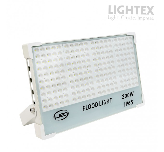 LED прожектор NAMI II 200W 5000K 18000lm IP65 бял Lightex
